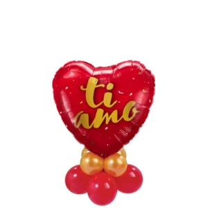 Balloon Express Shop Torino - Ti Amo Gold Foil 10
