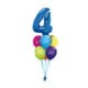 Balloon Express Shop Torino - BIG BOUQUET CON NUMERO 1