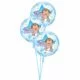 Balloon Express Shop Torino - BOUQUET DA TRE FOIL BATTESIMO BIMBO 1