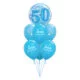 Balloon Express Shop Torino - BIG BOUQUET BUBBLE BLUE BIRTHDAY 1
