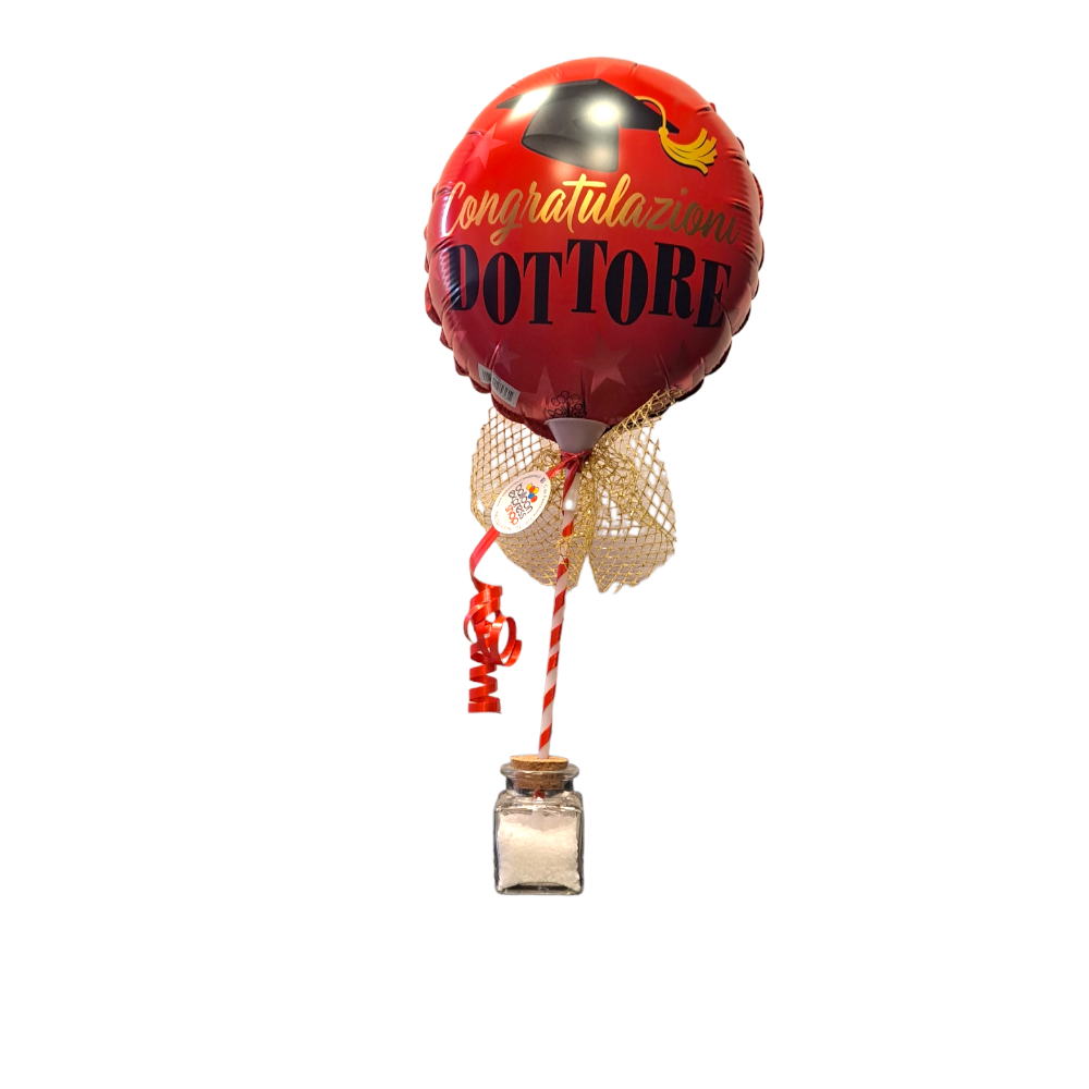 Centrotavola laurea - Balloon Express Shop Torino
