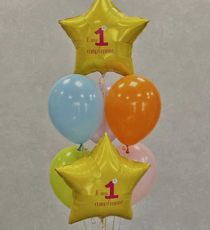 PALLONCINI PRIMO COMPLEANNO