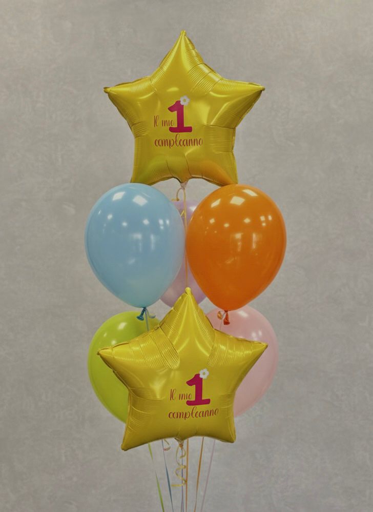PALLONCINI PRIMO COMPLEANNO